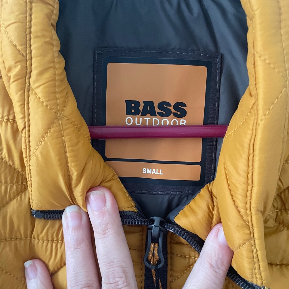 Bass Mustard down Quilted Jacket - Picture 2 of 4